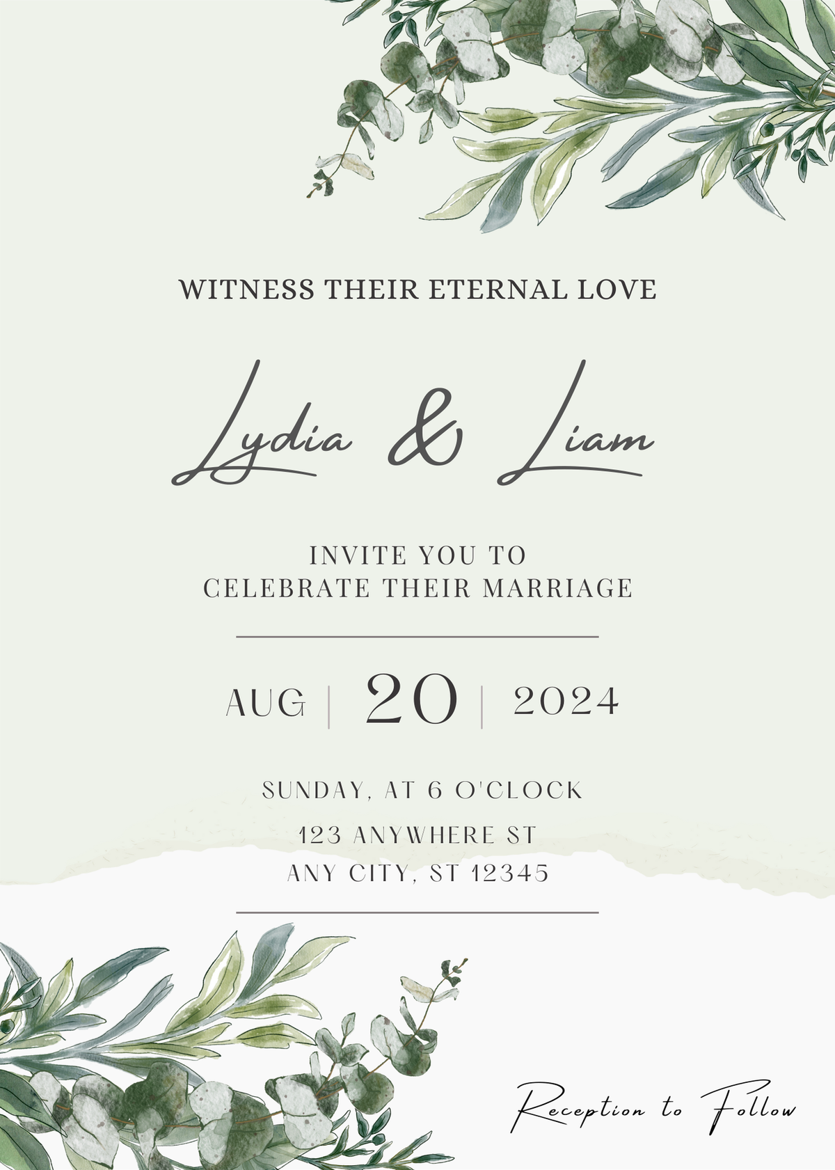 Willow Grace - Wedding Invitation